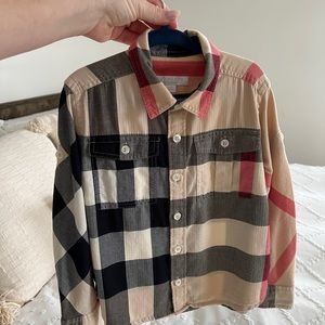 Authentic Burberry children's shirt
